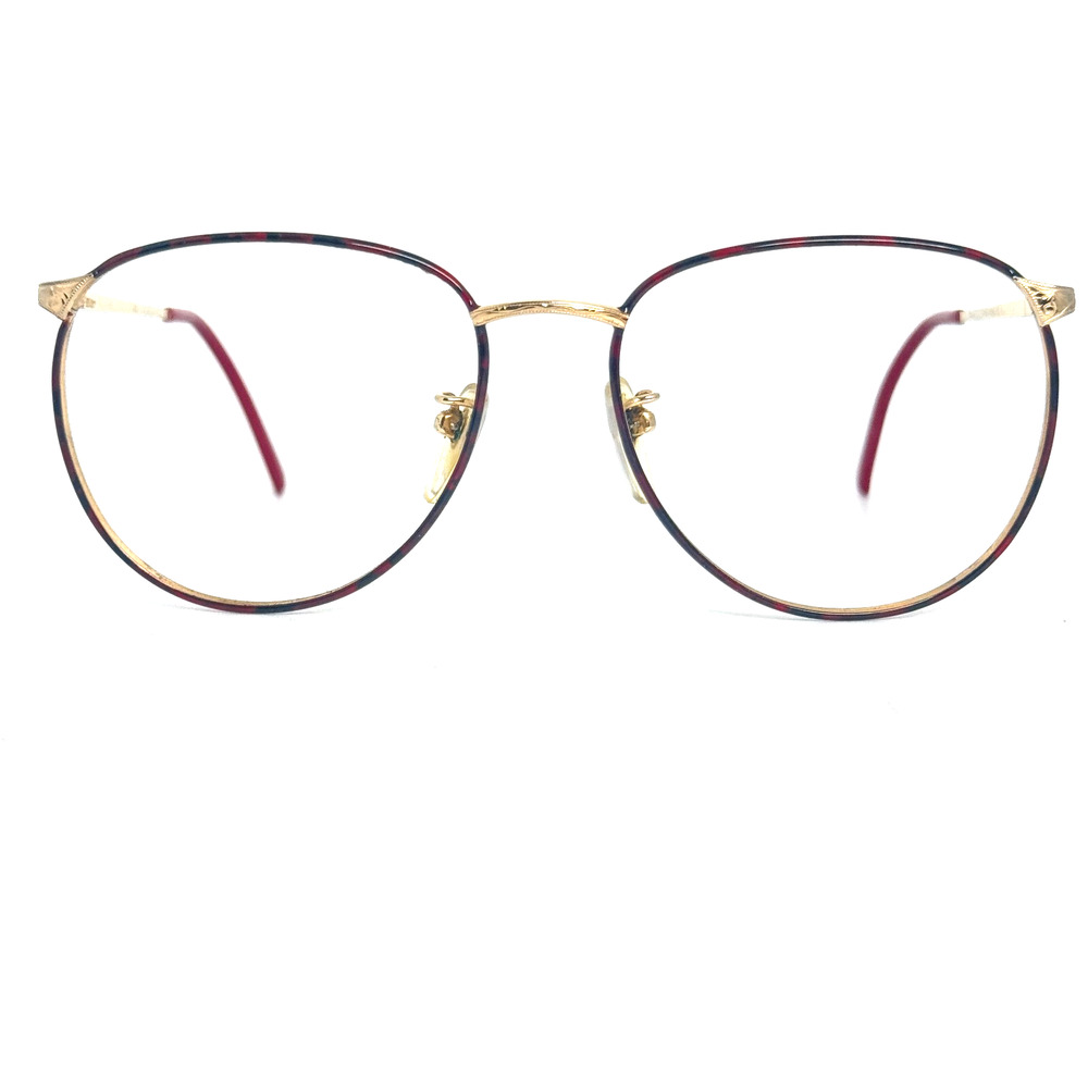 Tura Eyeglasses Frames Full Rim Gold‎ Red Mod 248 DBU H17133